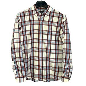 Lands’ End men’s Size Large 16-16 1/2 Tall Sail Rigger Oxford. ‎